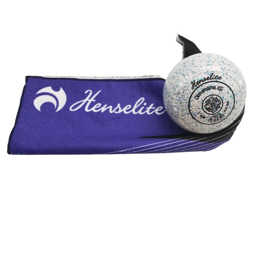 Henselite Dri Tec Victory Towel Black Purple