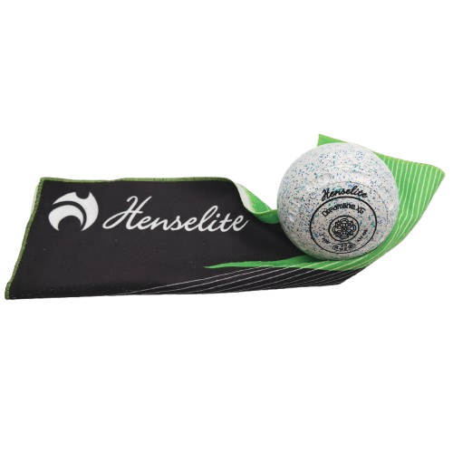 Henselite Dri Tec Victory Towel Black Lime