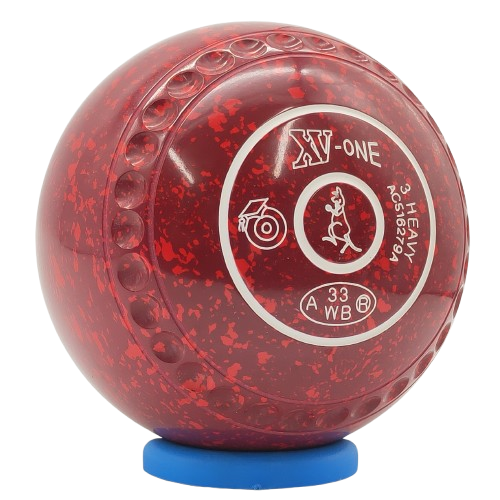 Greenmaster XV-One Size 3 Maroon / Red Dimple Grip