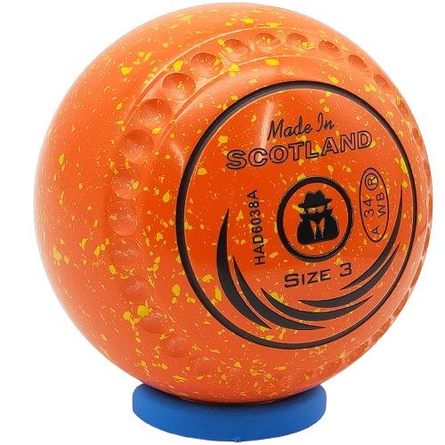 Taylor SRV Size 3 Orange-Yellow Half Pipe Grip
