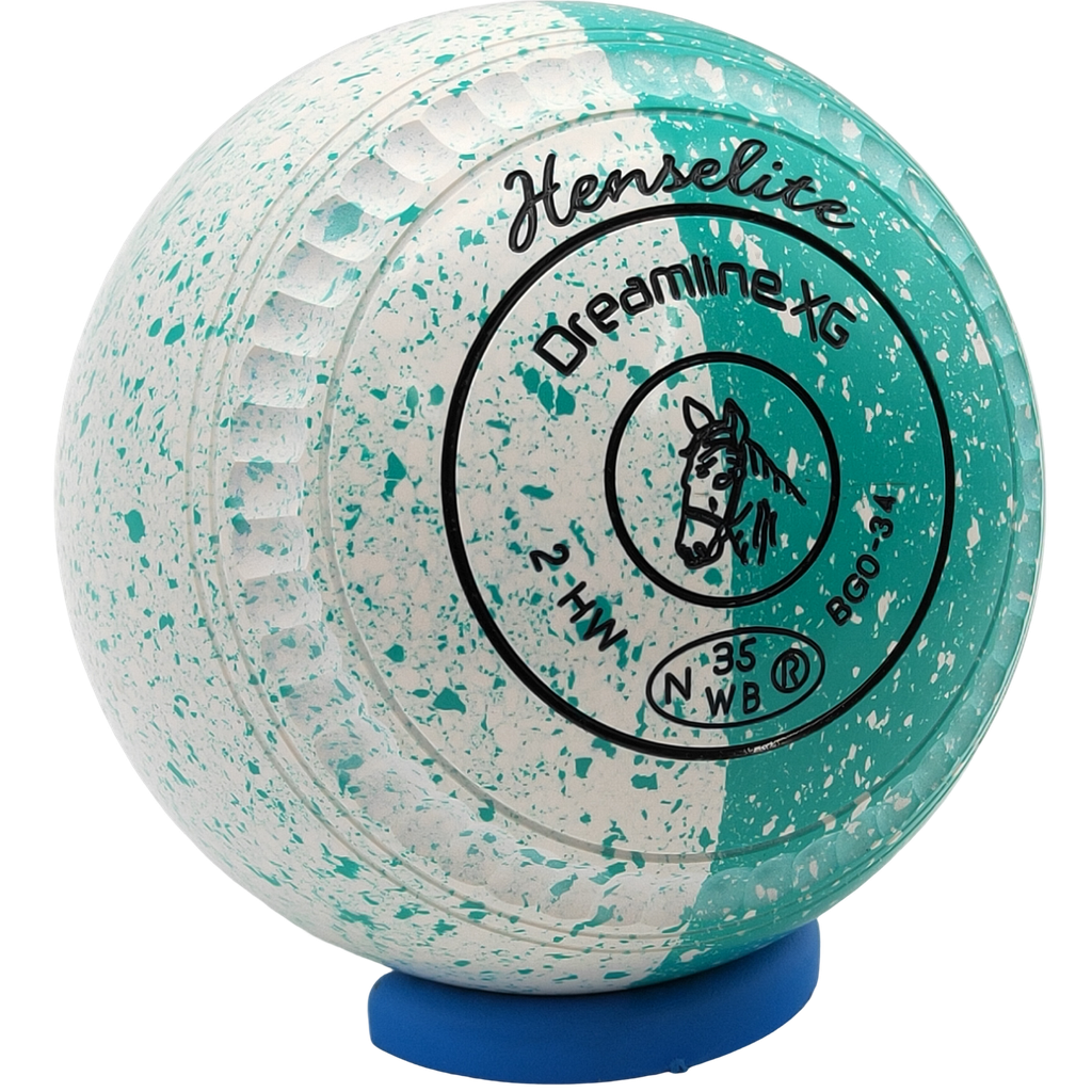 Henselite Dreamline XG Size 2 Peppermint Twist with " C Grip " The  Superior Grip !