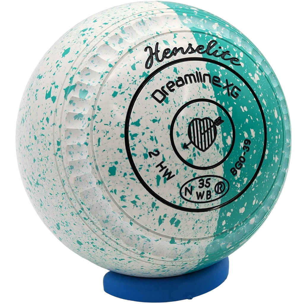 Henselite Dreamline XG Size 2 Peppermint Twist with " C Grip " The  Superior Grip !