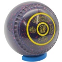 Greenmaster Premier Size 2 Dark Blue Magenta with full 40 Dimple Grip