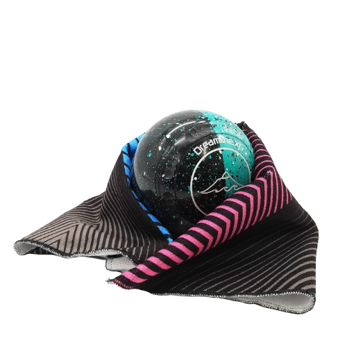 Henselite Dri Tec Axis Towel Black Pink Blue
