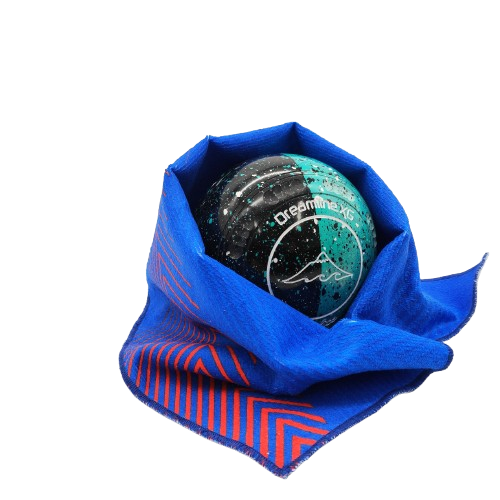 Henselite Dri Tec Axis Towel Blue Aqua Red