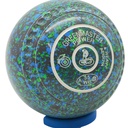 Greenmaster Power Size 4 Blue Lime with full 40 Dimple Grip