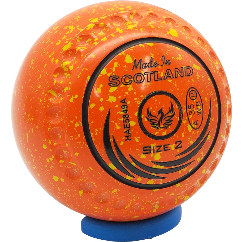 Taylor SRV Size 2 Orange Yellow with Half Pipe Grip