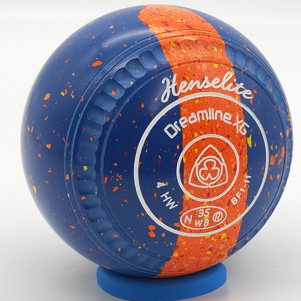 Henselite Dreamline XG Size 4 Flame Express with " C Grip " the  Superior Grip !