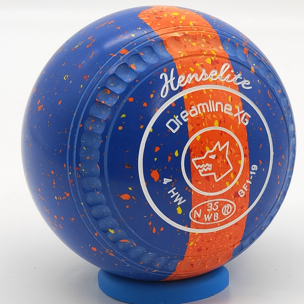 Henselite Dreamline XG Size 4 Flame Express with " C Grip " the  Superior Grip !