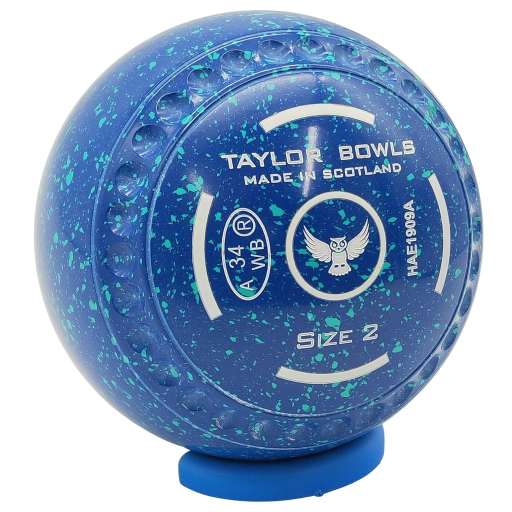 Taylor Redline SR Size 2 Blue Mint with Half Pipe Grip