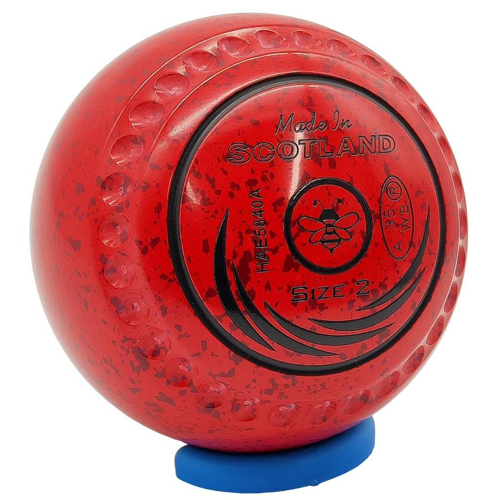 Taylor SRV Size 2 Red Maroon Half Pipe Grip