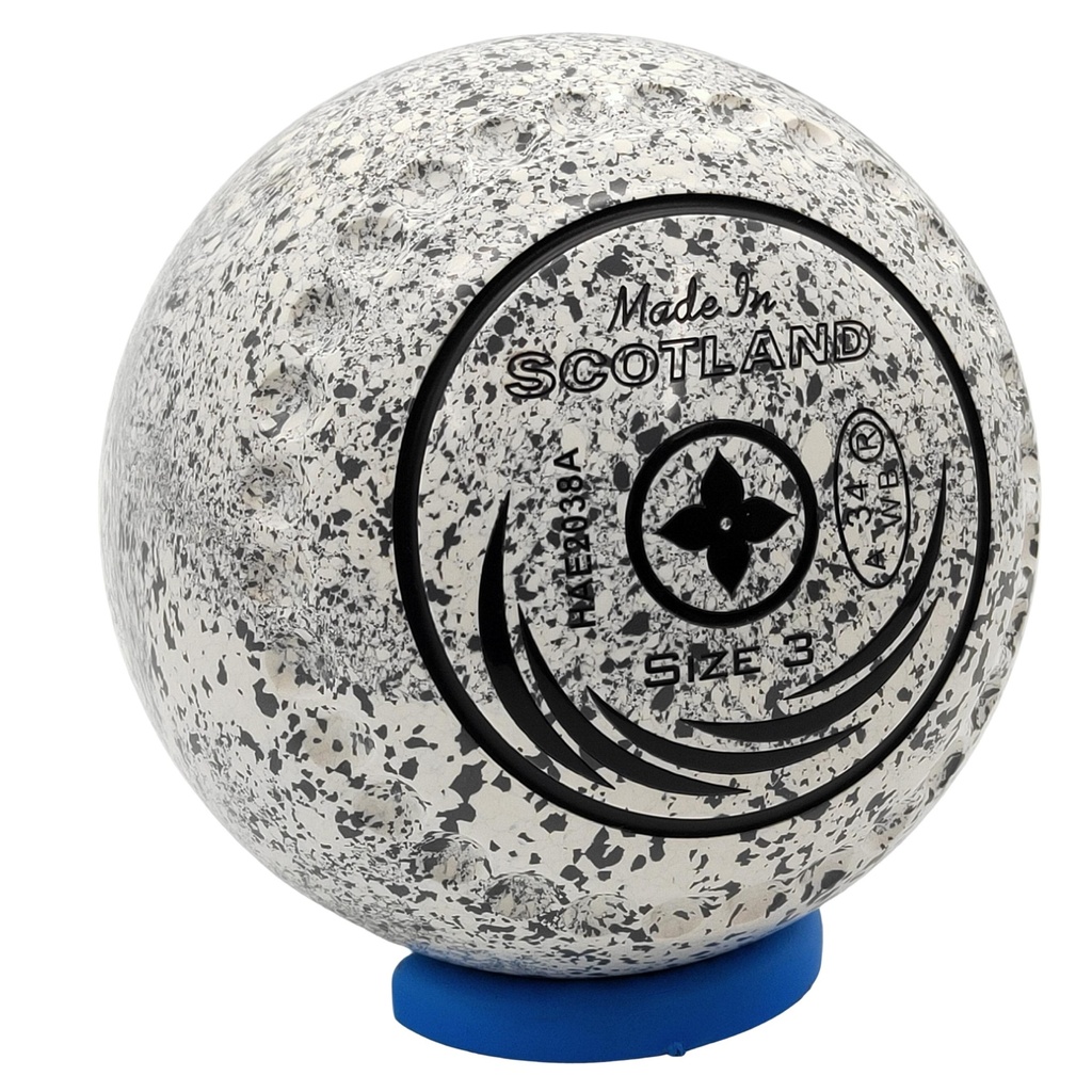 Taylor SRV Size 3 White Grey Steel with Half Pipe Grip