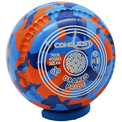 Drakes Pride Conquest Size 4 "New" Camo Bowl with Channel Grip