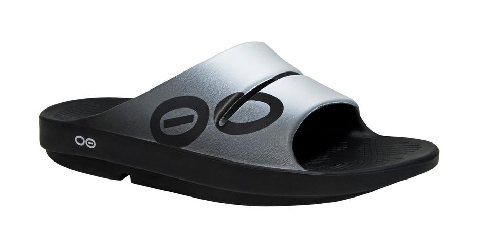 Oofos OOAHH Sport Slide - Smoke - HOT Summer item!