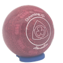 Henselite Dreamline XG Size 0 Grip Ruby Rich - Burgundy/Red