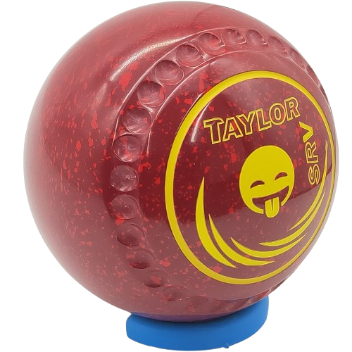 Taylor SRV Lawn Bowls Size 2 Maroon/Red Grip