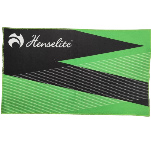 Henselite Dri Tec Victory Towel Black Lime