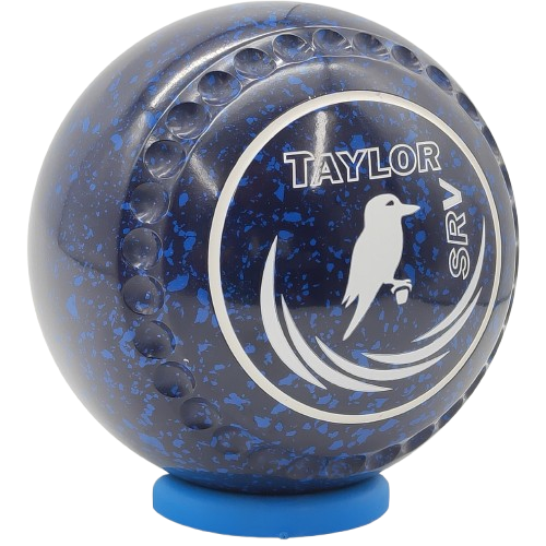 Taylor SRV Size 4 Dark Blue / Blue - Half Pipe Grip