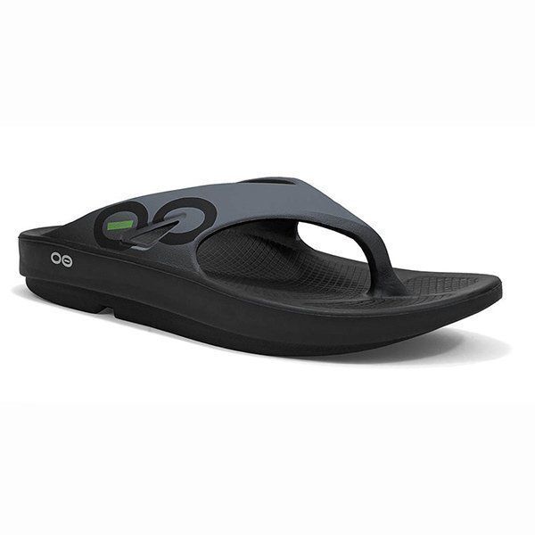 Oofos Ooriginal Sport Thong- Graphite - HOT Summer item!