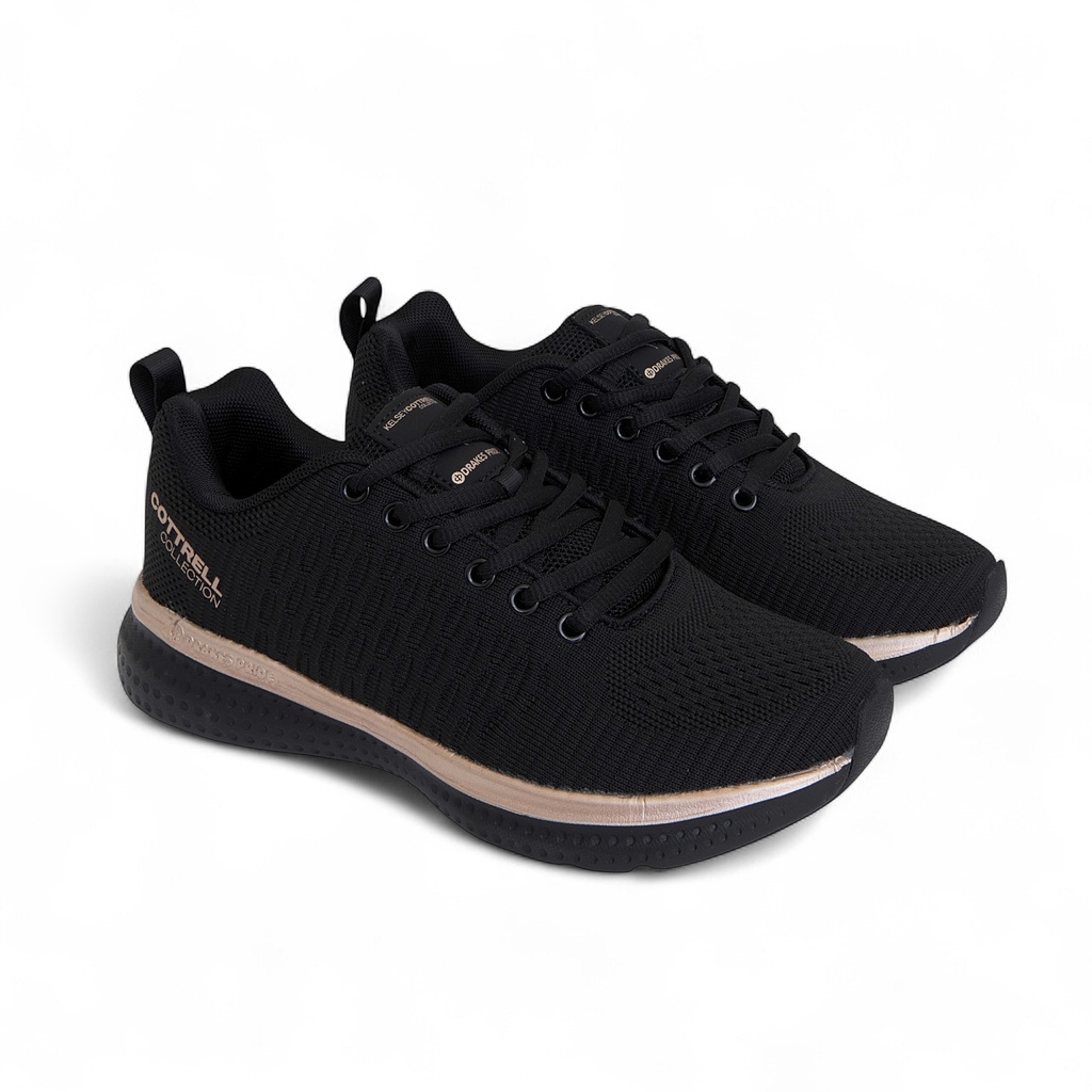 Kelsey Cottrell - Pursuit Ladies Bowls Shoe - Black / Rose Gold