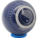 Greenmaster Super 10 Premier Size 2 Grip Dark Blue-Blue with full 40 Dimple Grip