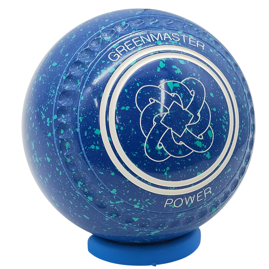 Greenmaster Power Size 2 Blue / Mint with full 40 Dimple Grip