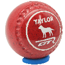 Taylor GTR Size 3 Red - Maroon with Half Pipe Grip