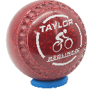 Taylor Redline SR Size 5 Maroon - Red with Half Pipe Grip
