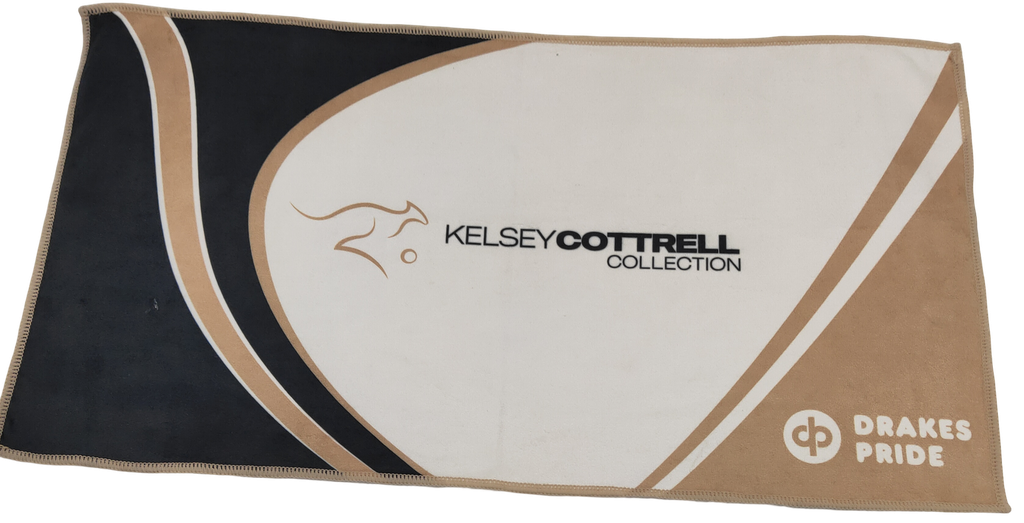 Kelsey Cottrell Ultra Absorbent Cloth White Tan