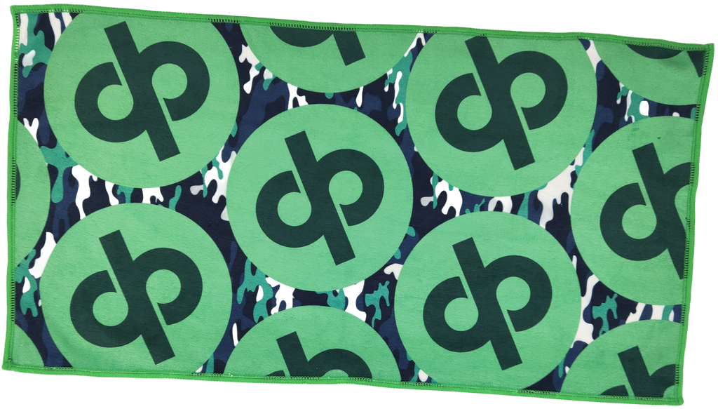 Ultra Absorbent Cloth Green Camo