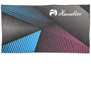 Henselite Dri Tec Axis Towel Black Pink Blue