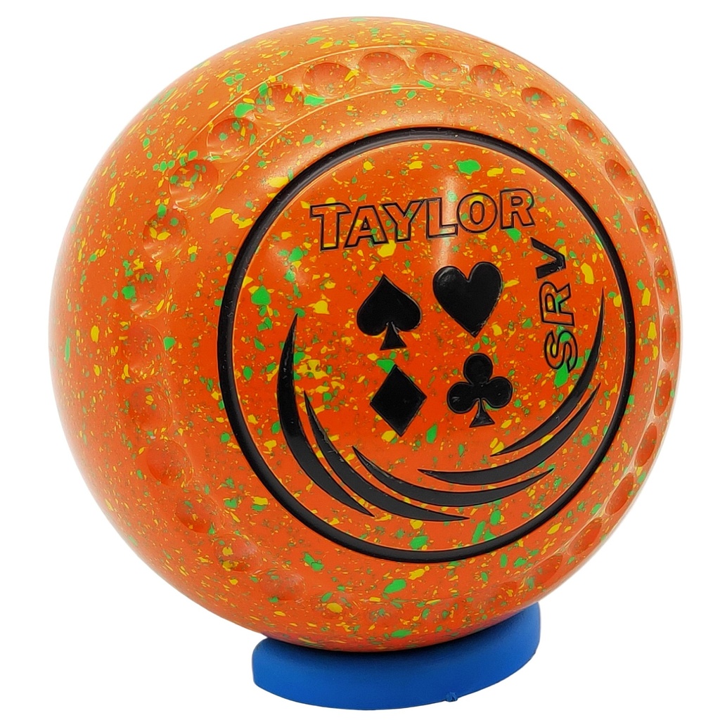 Taylor SRV Size 2 Orange Yellow Lime with Half Pipe Grip