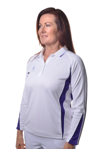 Ladies Long Sleeve Lawn Bowls Shirt