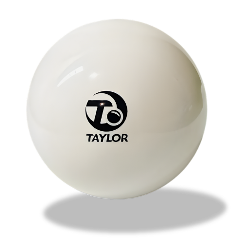 [Jack461WHTSTD] White Taylor 10oz Lawn Bowls Outdoor Jack