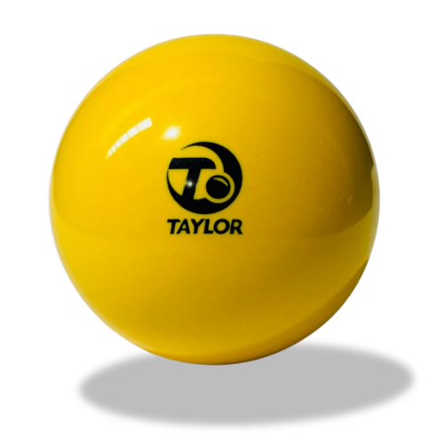 [Jack461YELHVY] Taylor Yellow Heavyweight Outdoor Lawn Bowls Jack