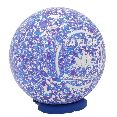 [SR1HAB514355A-45952-3042931122ST32] SR Size 1 Purple/White/Blue Half Pipe Grip