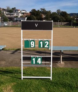 [CE030 Lawn Bowls Rink Scoreboard] Lawn Bowls Rink Scoreboard