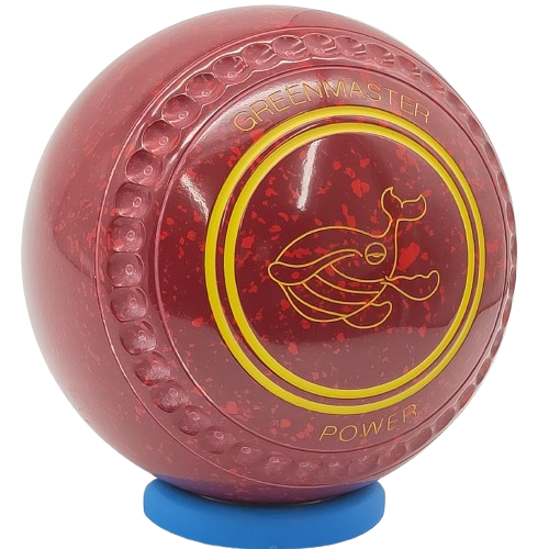 [POW3AD9702A-50465-PP250417-POWST34] Greenmaster Power Size 3 Maroon-Red with full 40 Dimple Grip