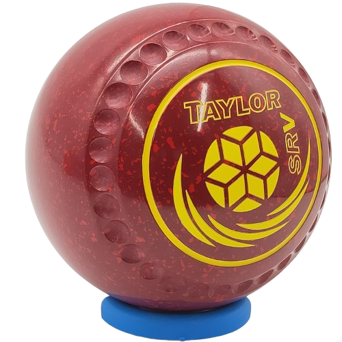 [SRV3HAD4745A-50468-PP250417-SRVST34] Taylor SRV Size 3 Marron-Red Half Pipe Grip