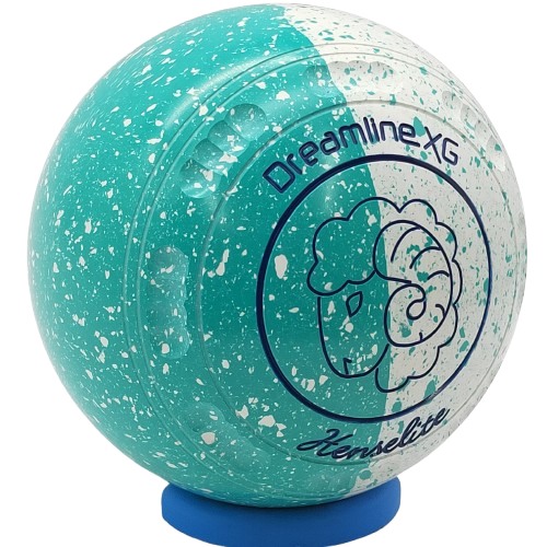 [XG3AS4-90-50510-PP25417-XGDuoST34] Henselite Dreamline XG Size 3 Duo Peppermint with the NEW " X " Grip