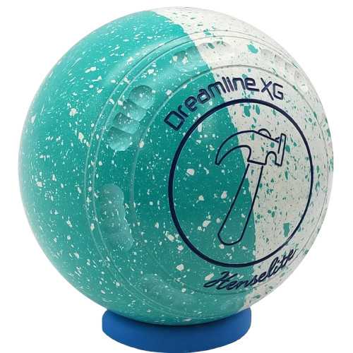 [XG4AS4-00-50510-PP25417-XGDuoST34] Henselite Dreamline XG Size 4 Duo Peppermint with the NEW " X " Grip