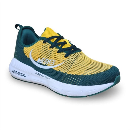 Utopia Green & Gold Men's Shoes