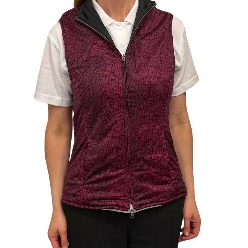 Ladies Stylish Greg Norman Gator Zip Vest