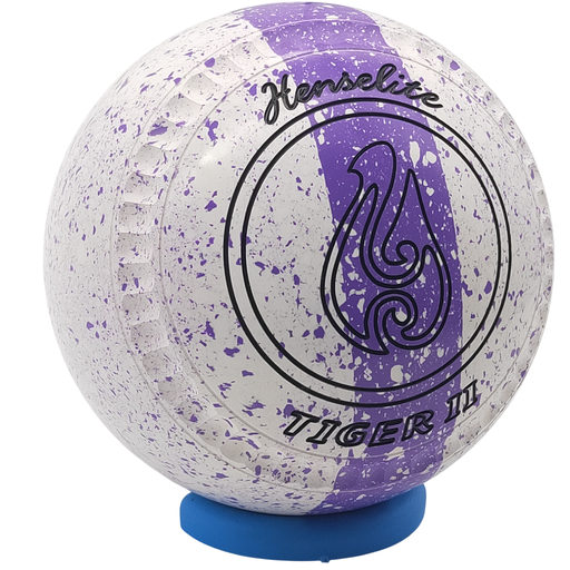 [TIGERII2BA4-90-50395-PP25417-TIGIIST35] Henselite Tiger II Size 2 Orchid Trilogy with " C Grip " made EXCLUSIVELY for Hunter Bowls world wide !