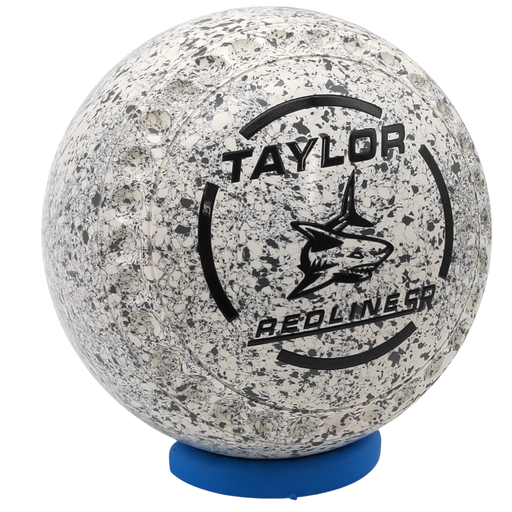 [SR4HAE4669A-51422-36081-PP26311-SRST35] Taylor Redline SR Size 4 White / Steel Grey - Half Pipe Grip