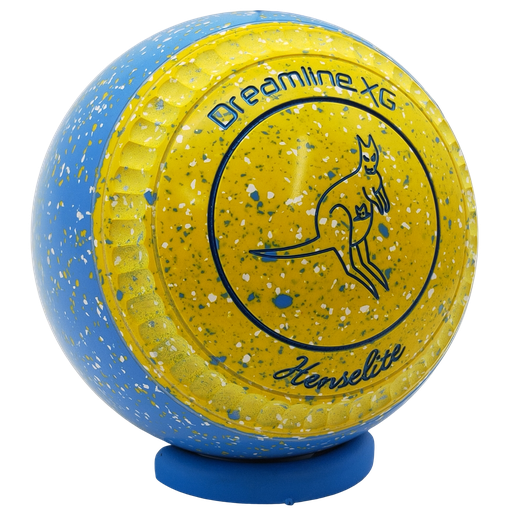 [XG1BE7-14-51758-PP26606-XGSliceST35] Henselite Dreamline XG Size 1 Goldie Slice with " C Grip " The  Superior Grip !
