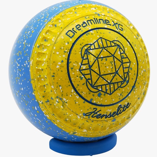 [XG3BE6-93-51758-PP26606-XGSliceST35] Henselite Dreamline XG Size 3 Goldie Slice with " C Grip " the  Superior Grip !
