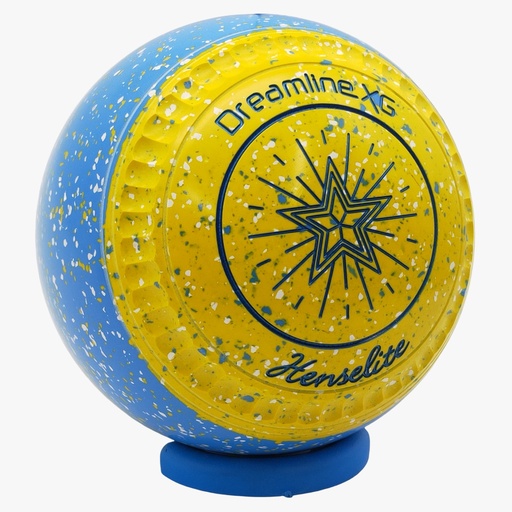 [XG3BE6-94-51758-PP26606-XGSliceST35] Henselite Dreamline XG Size 3 Goldie Slice with " C Grip " the  Superior Grip !