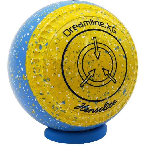 [XG3BE6-99-51758-PP26606-XGSliceST35] Henselite Dreamline XG Size 3 Goldie Slice with " C Grip " the  Superior Grip !
