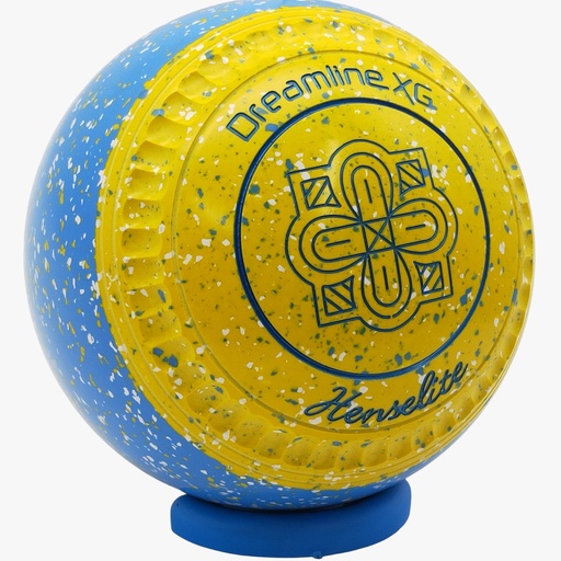 [XG4BE4-01-51758-PP26606-XGSliceST35] Henselite Dreamline XG Size 4 Goldie Slice with " C Grip " the  Superior Grip !